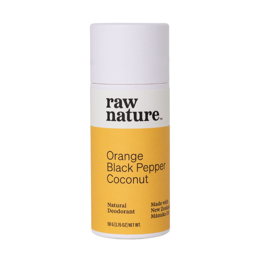 Natural Deodorant - Orange + Black Pepper